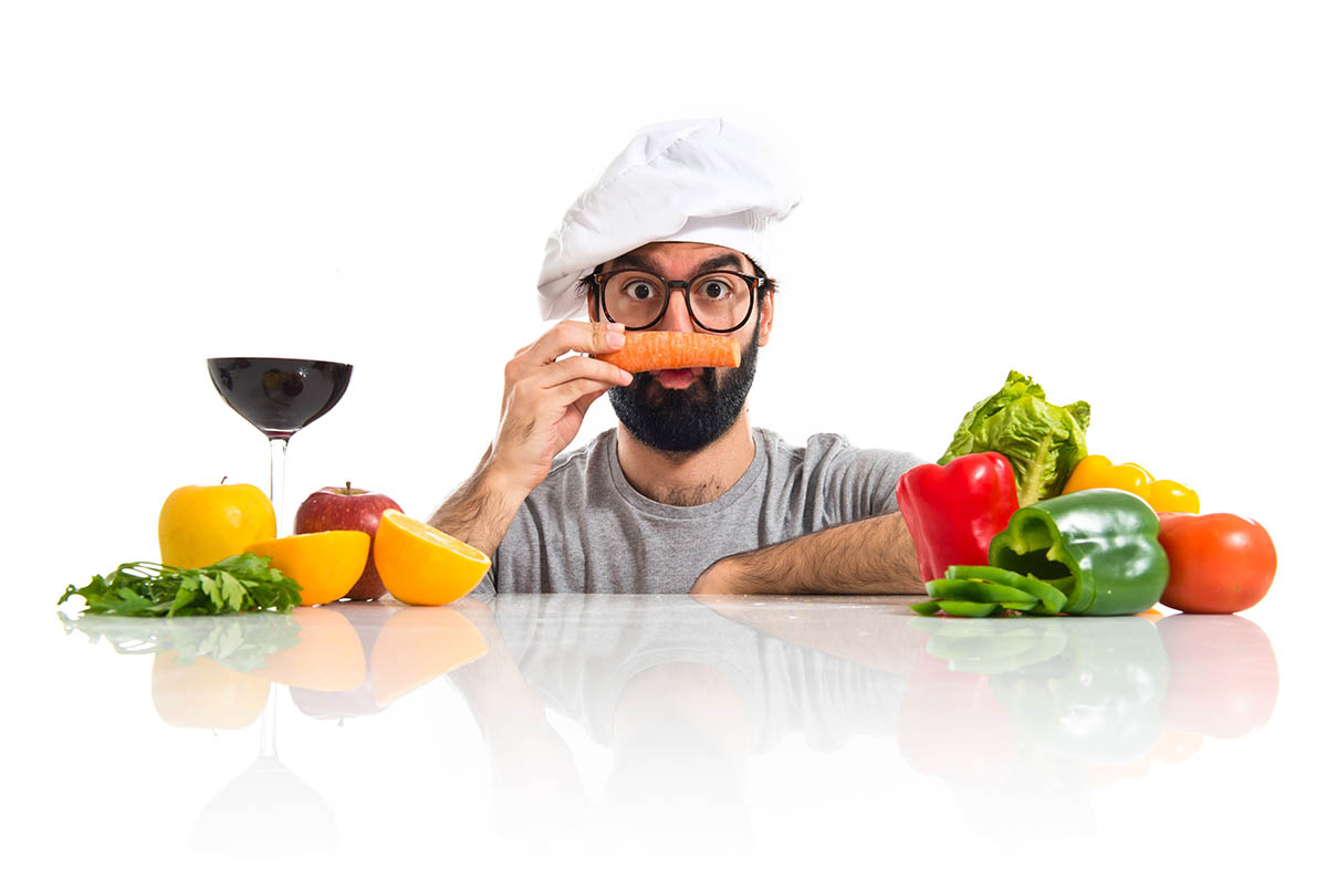 Person eating